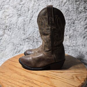 Smoky Mountain Boots Kids 10.5 D Denver Boys Pull On Brown Western Cowboy 3034
